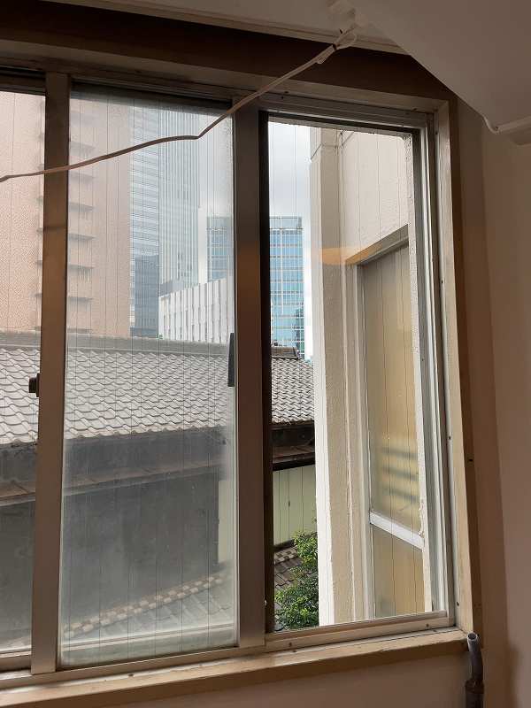 ガラス復旧