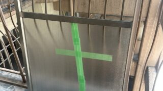 名古屋市中区 ガラス修理